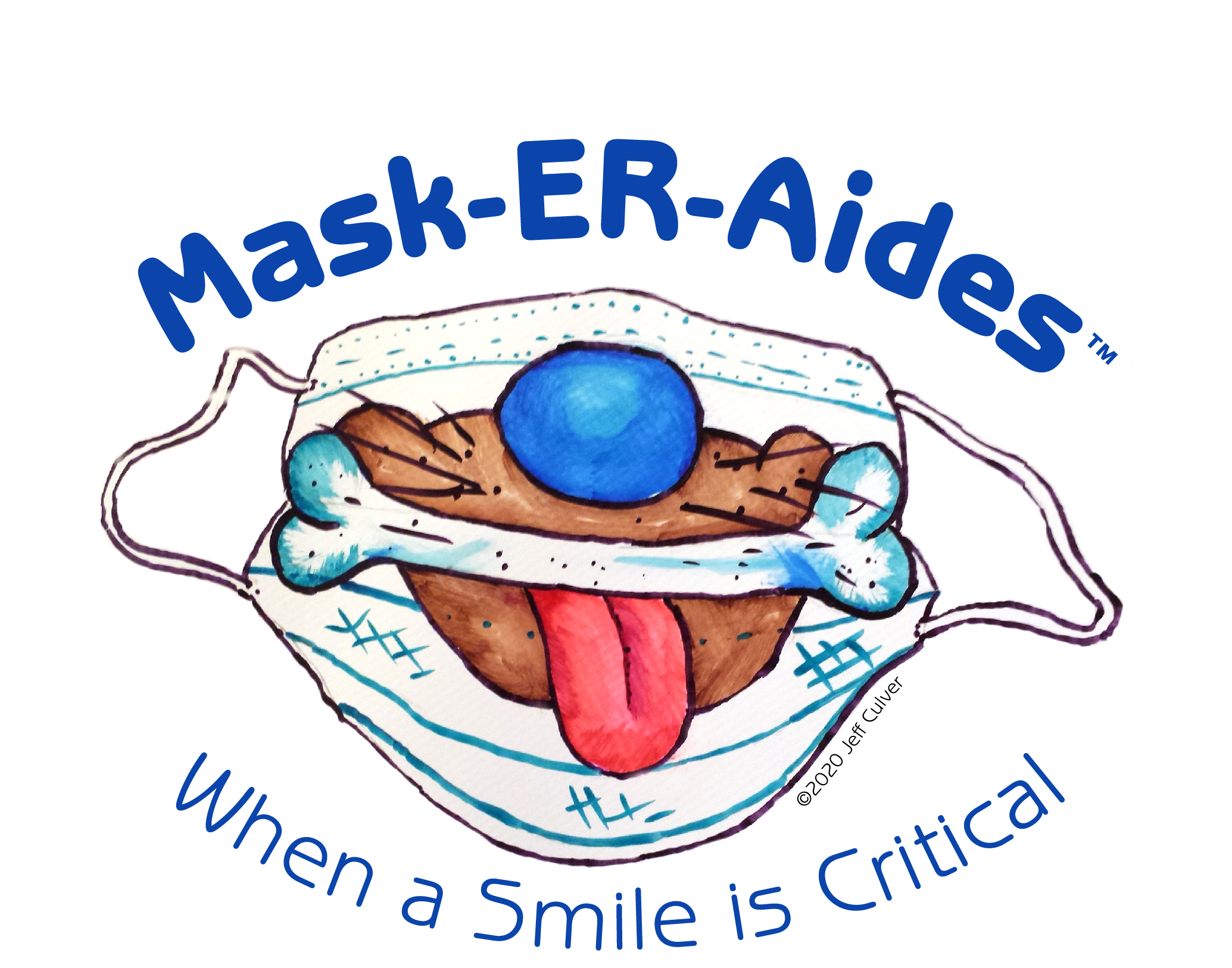Mask-ER-Aides - Cartoon Face Masks logo